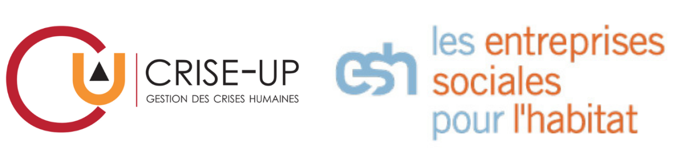 Crise up + ESH logo Crise up + ESH logo